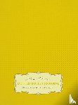 Blank Classic - Large 8.5 x 11 Dotted Bullet Journal (Banana #5) Hardcover - 245 Numbered Pages
