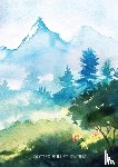 Blank Classic - Watercolor Hillside - Dotted Bullet Journal