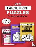 Publishing, Hunter - 2023 Large Print Puzzles For Adults With Solution