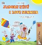 Admont, Shelley, Shmuilov, Danny, Books, Kidkiddos - I Love Summer (French English Bilingual Children's Book)