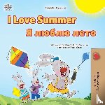Admont, Shelley, Shmuilov, Danny, Books, Kidkiddos - I Love Summer (English Russian Bilingual Children's Book)