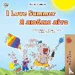 Admont, Shelley, Shmuilov, Danny, Books, Kidkiddos - I Love Summer (English Ukrainian Bilingual Children's Book)