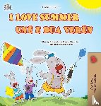 Admont, Shelley, Shmuilov, Danny, Books, Kidkiddos - I Love Summer (English Albanian Bilingual Children's Book)