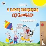 Admont, Shelley, Shmuilov, Danny, Books, Kidkiddos - I Love Summer (English Amharic Bilingual Children's Book)