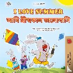 Admont, Shelley, Shmuilov, Danny, Books, Kidkiddos - I Love Summer (English Bengali Bilingual Children's Book)