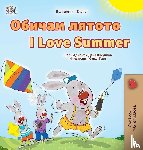 Admont, Shelley, Shmuilov, Danny, Books, Kidkiddos - I Love Summer (Bulgarian English Bilingual Children's Book)