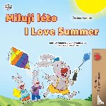 Admont, Shelley, Shmuilov, Danny, Books, Kidkiddos - I Love Summer (Czech English Bilingual Children's Book)