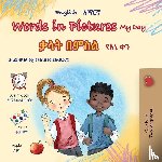 Books, Kidkiddos - Words in Pictures - My Day (English Amharic Bilingual Children's Book)