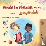 Books, Kidkiddos - Words in Pictures - My Day (English Arabic Bilingual Children's Book)