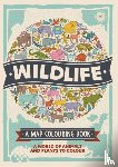 Hughes, Natalie, Schrey, Sophie - Wildlife: A Map Colouring Book