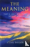 Taylor, Steve - Meaning, The – Poetic and spiritual reflections