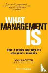 Magretta, Professor Joan - What Management Is