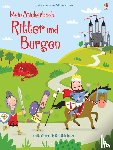 Bowman, Lucy, Pratt, Leonie - Mein Stickerbuch: Ritter und Burgen