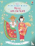 Bone, Emily - Mein Anziehpuppen-Stickerbuch: Reise um die Welt