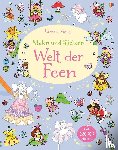 Greenwell, Jessica - Malen und Stickern: Welt der Feen