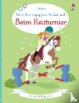 Bowman, Lucy - Mein Anziehpuppen-Stickerbuch: Beim Reitturnier
