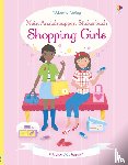 Watt, Fiona - Mein Anziehpuppen-Stickerbuch: Shopping Girls