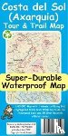 Brawn, David - Costa del Sol (Axarquia) Tour and Trail Map