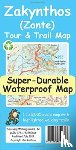Kostura, Jan - Zakynthos (Zante) Tour & Trail Map
