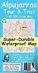 Brawn, David - Alpujarras Tour and Trail Map