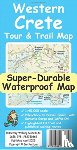 Kostura, Jan - Western Crete Tour & Trail Super-Durable Map