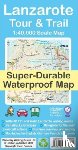 Kostura, Jan - Lanzarote Tour & Trail Map