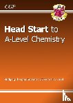 CGP Books - Head Start to A-Level Chemistry (with Online Edition): bridging the gap between GCSE and A-Level
