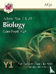 CGP Books - A-Level Biology for AQA: Year 1 & AS Student Book with Online Edition: course companion for the 2025 and 2026 exams