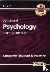 CGP Books - AS and A-Level Psychology: AQA Complete Revision & Practice with Online Edition: for the 2025 and 2026 exams