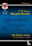 CGP Books - GCSE English WJEC Eduqas Unseen Poetry Guide includes Online Edition: for the 2025 and 2026 exams