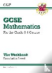 CGP Books - GCSE Maths Workbook: Foundation (includes answers)