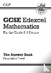 CGP Books - GCSE Maths Edexcel Answers for Workbook: Foundation