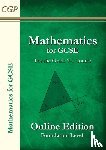 CGP Books - Maths for GCSE Textbook: Foundation - includes Answers