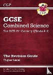 CGP Books - GCSE Combined Science: OCR 21st Century Revision Guide - Higher (with Online Edition): for the 2025 and 2026 exams