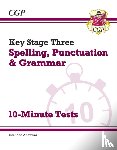 CGP Books - KS3 Spelling, Punctuation and Grammar 10-Minute Tests (includes answers)