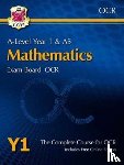 CGP Books - A-Level Maths for OCR: Year 1 & AS Student Book with Online Edition: course companion for the 2025 and 2026 exams