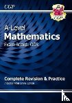CGP Books - A-Level Maths OCR Complete Revision & Practice (with Online Edition): for the 2025 and 2026 exams