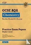 CGP Books - GCSE Chemistry AQA Practice Papers: Higher Pack 2