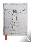 Flame Tree Studio - Da Vinci: Vitruvian Man (Foiled Journal)