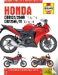 Haynes Publishing - Honda CBR125R, CBR250R, CBR300R, CB300F & CRF250 (11-18)