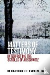 Chare, Nicholas, Williams, Dominic - Matters of Testimony
