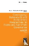  - Contingency, Behavioural and Evolutionary Perspectives on Public and Non-Profit Governance