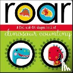 Make Believe Ideas Ltd - Roar: A Feel-And-Fit Shapes Book of Dinosaur Counting