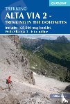 Price, Gillian - Alta Via 2 - Trekking in the Dolomites - Includes 1:25,000 map booklet. With Alta Vie 3-6 in outline