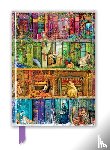Flame Tree Studio - Aimee Stewart: A Stitch in Time Bookshelves (Foiled Journal)