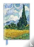 Flame Tree Studio - Vincent van Gogh: Wheat Field with Cypresses (Foiled Journal)