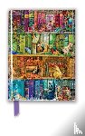 Flame Tree Studio - Aimee Stewart: A Stitch in Time Bookshelf (Foiled Pocket Journal)