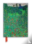 FLAME TREE STUDIO - Gustav Klimt: Poppy Field (Foiled Journal)