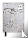 Flame Tree Studio - Leonardo da Vinci: Vitruvian Man (Foiled Blank Journal)