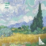 Flame Tree Studio - Adult Jigsaw Puzzle Vincent van Gogh: Wheatfield with Cypress